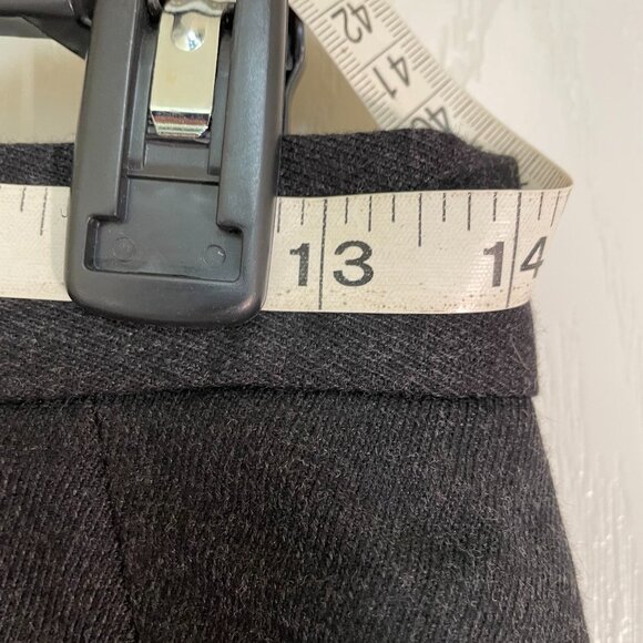 PRESTON & YORK SLATE GREY LONG A-LINE SKIRT SIZE 10 - Picture 9 of 10